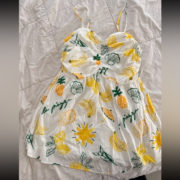 Printed Strappy Dress by H&M  - NWT szL - Picture 8 of 9